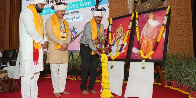 अभाविप की राष्ट्रीय कार्यकारी परिषद बैठक का रायपुर में हुआ शुभारंभ