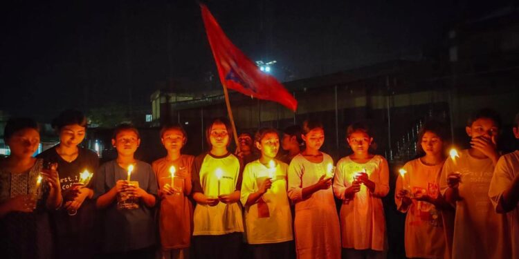 ABVP Leads Statewide Student Uprising in Tripura Against Terror Attack on Hindu Pilgrims in Kashmir