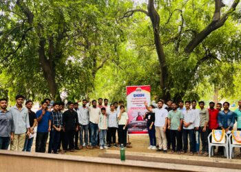 अभाविप, इविवि इकाई ने दिलाया आपातकाल की त्रासदी का स्मरण, युवाओं को किया जागरूक