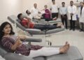 रतलाम : अभाविप आयाम मेडिविजन द्वारा आयोजित रक्तदान शिविर में सौ से अधिक युवाओं ने किया रक्तदान