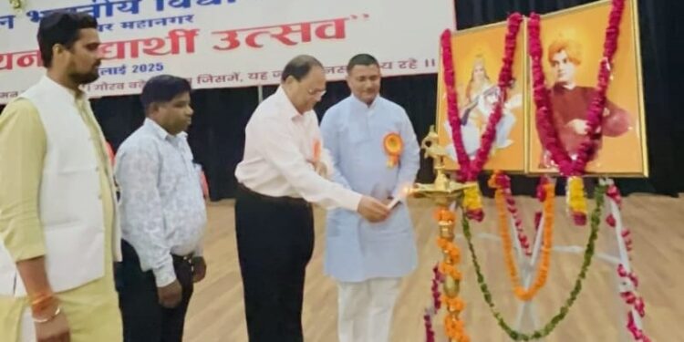 ग्वालियर : राष्ट्रीय विद्यार्थी दिवस के उपलक्ष्य पर उन्नयन विद्यार्थी उत्सव का आयोजन