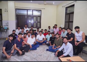 ABVP’s Probable Candidates Intensify Campaign for DUSU Elections, Engage with Students in North and South Campus Hostels