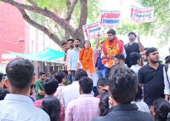 ABVP’s Election Campaign in Full Swing, Receives Massive Student Support