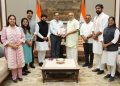 उपराष्ट्रपति से मिला अभाविप प्रतिनिधिमंडल, विविध विषयों पर हुई सार्थक चर्चा