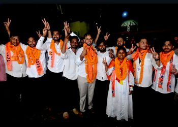 भुवनेश्वर: छात्रसंघ चुनावों में अभाविप ने लहराया जीत का परचम
